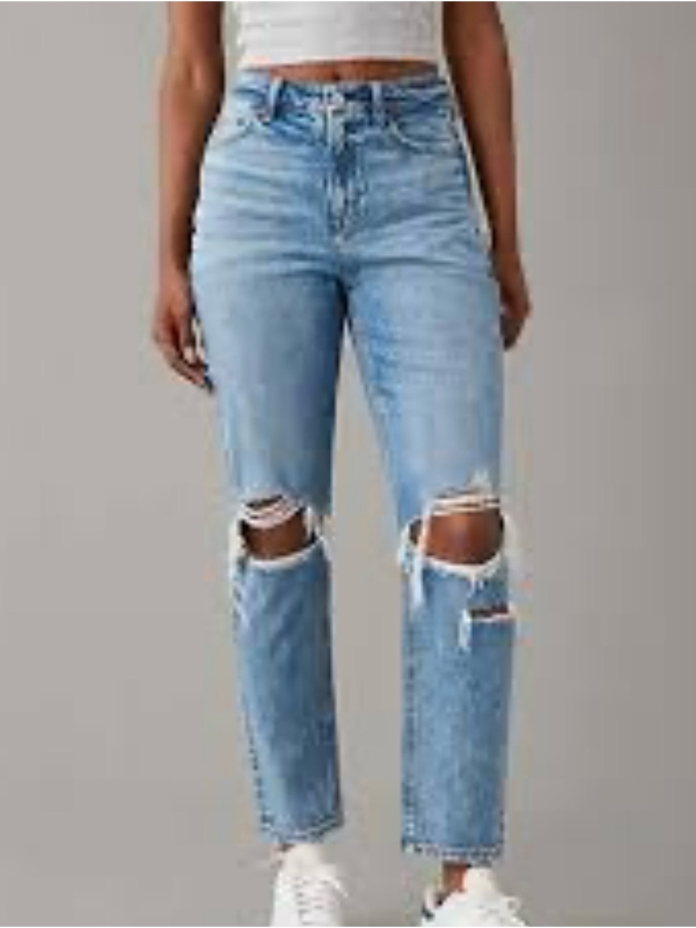 American Eagle's Strigid Ripped
Mom Jeans X-Long